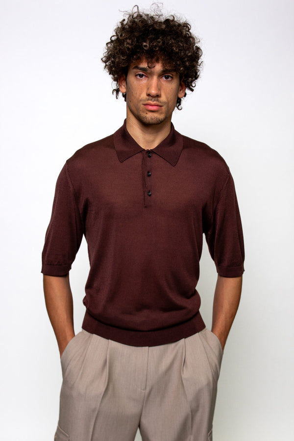 Polo in maglia in Lyocell - Immagine 5
