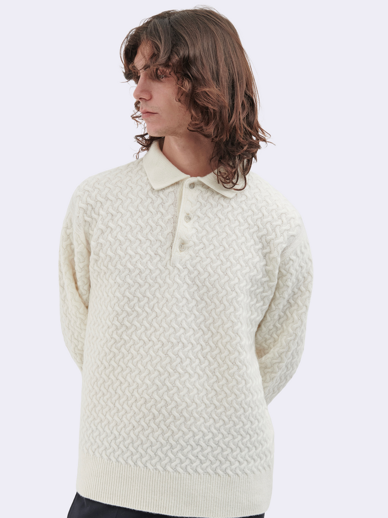 Polo in Cashmere blend