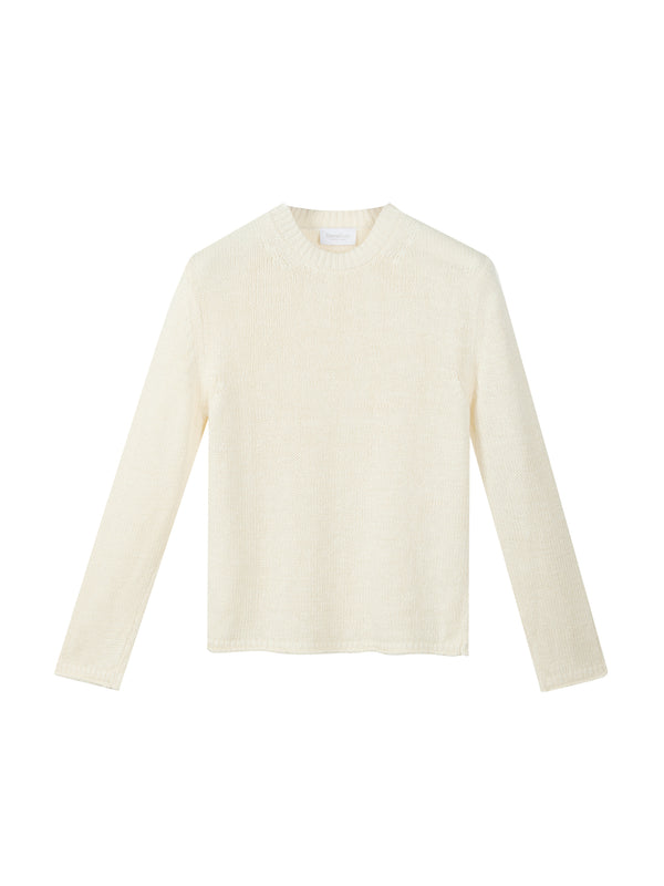 Girocollo in Lino e Seta