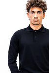 Polo shirt in 100% extra-fine Merino wool