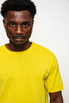T-Shirt in maglia in Cotone Leggero - Variante Giallo - Immagine 2