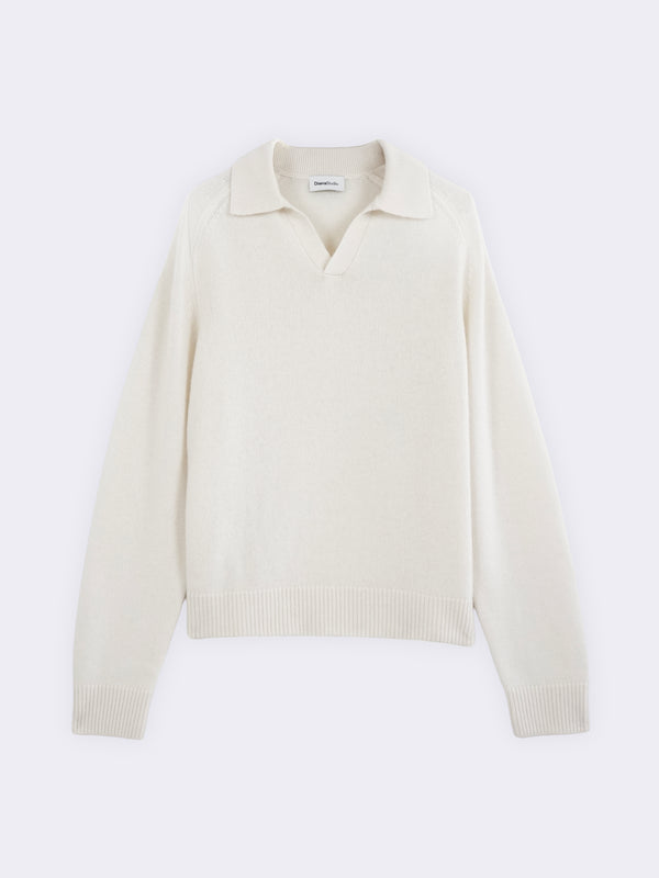 Poloshirt aus reinem Kaschmir