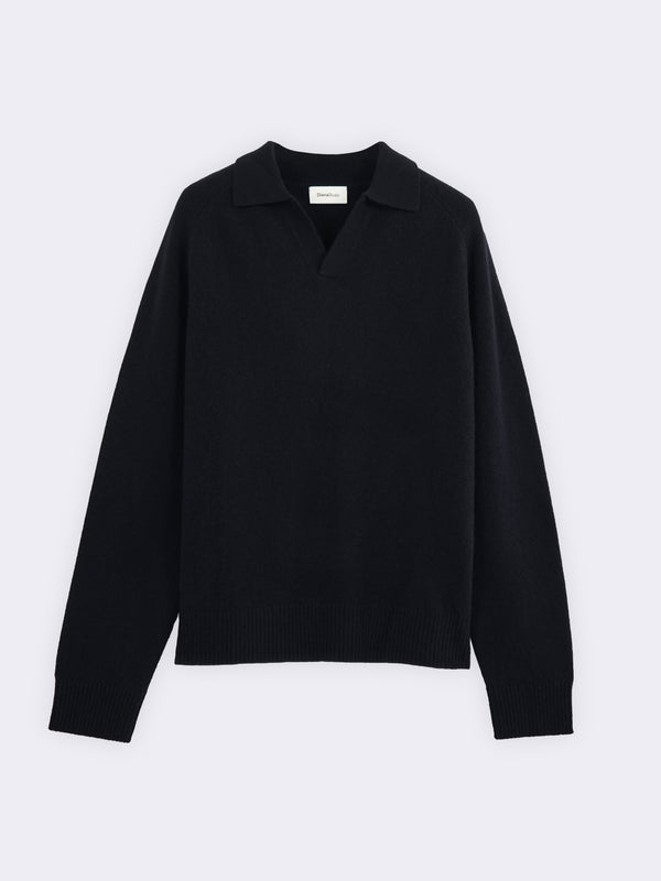 Poloshirt aus reinem Kaschmir