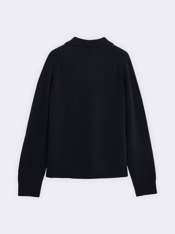 Poloshirt aus reinem Kaschmir