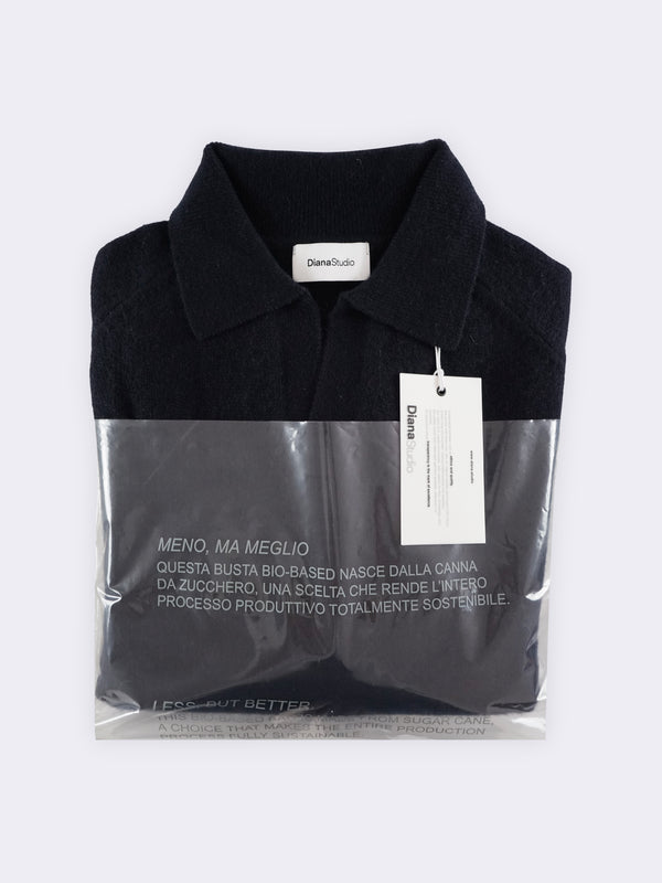 Poloshirt aus reinem Kaschmir