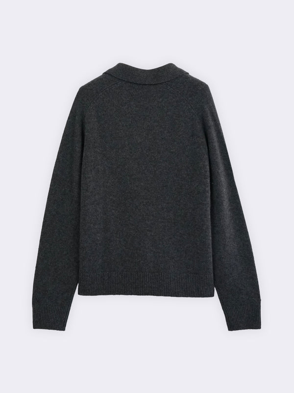 Poloshirt aus reinem Kaschmir