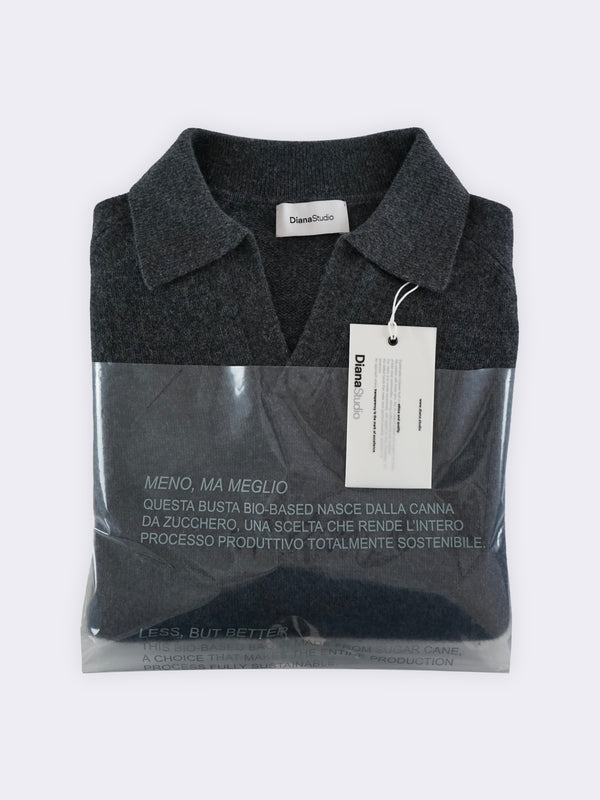 Poloshirt aus reinem Kaschmir