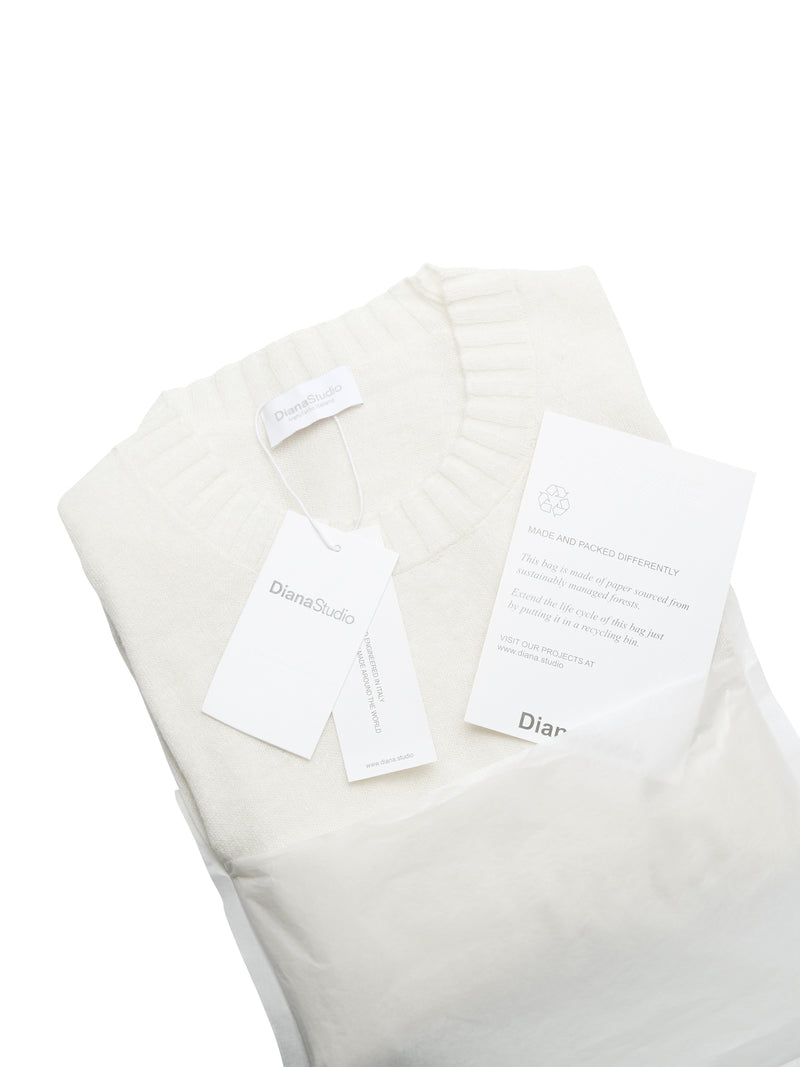 Girocollo in Lino e Cashmere