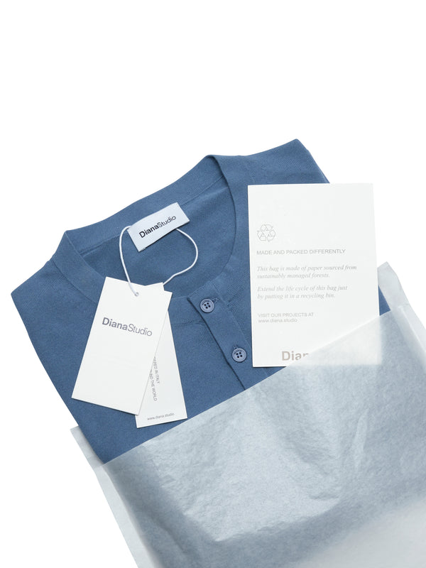 Serafino in cotone e seta