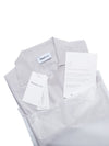 Polo con scollo a V in Cotone e Seta