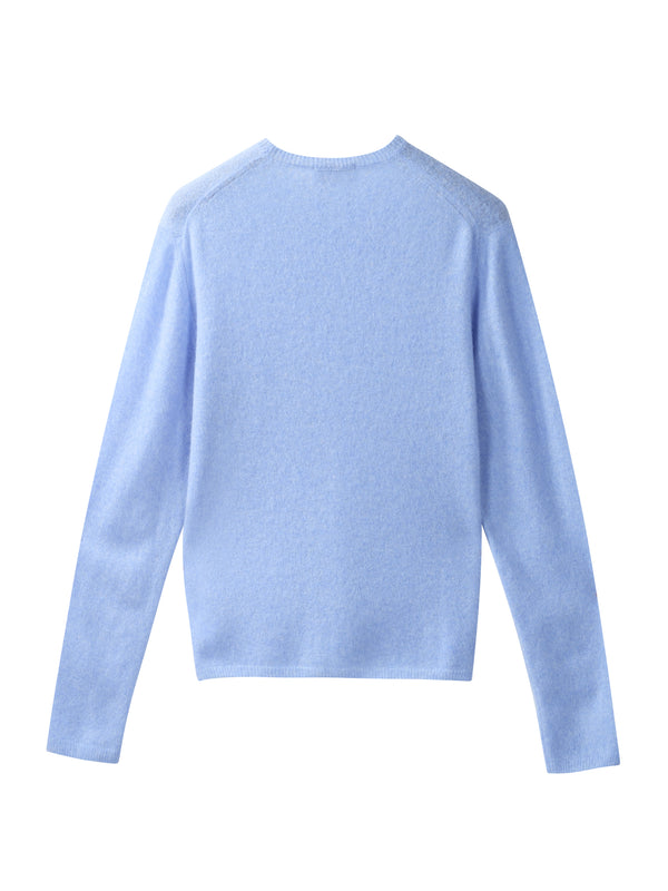 Cashmere and Wool Crew Neck
