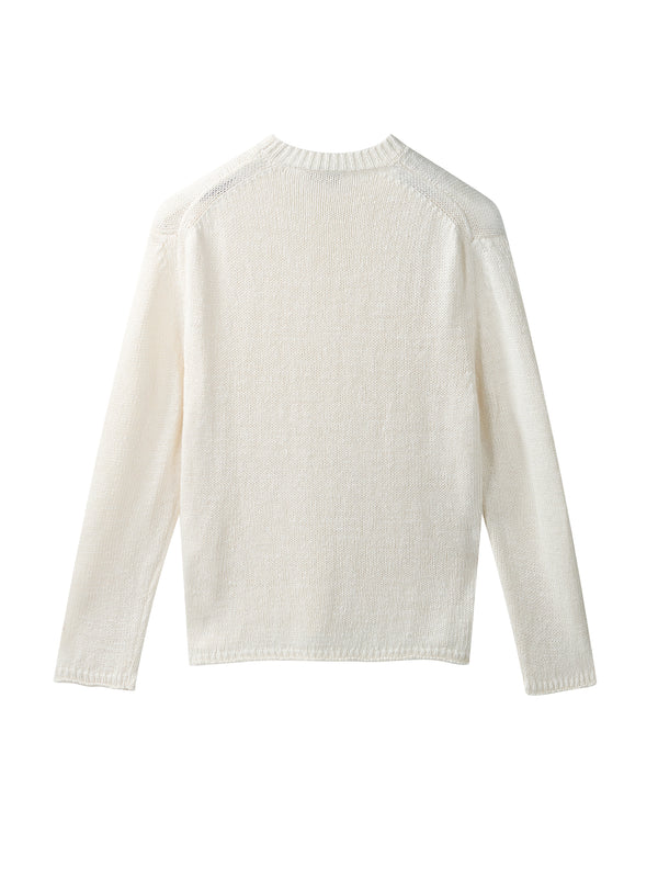 Girocollo in Lino e Seta