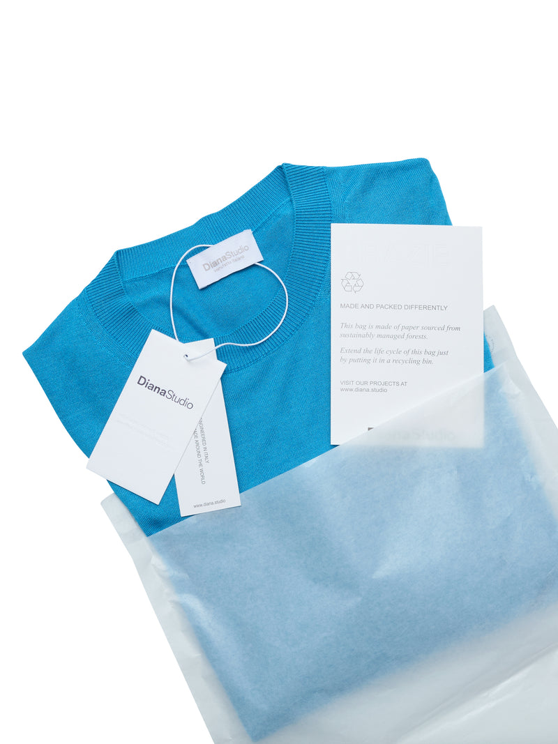 T-shirt in Micromodal e Seta