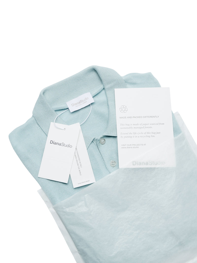 Polo in Micromodal e Seta