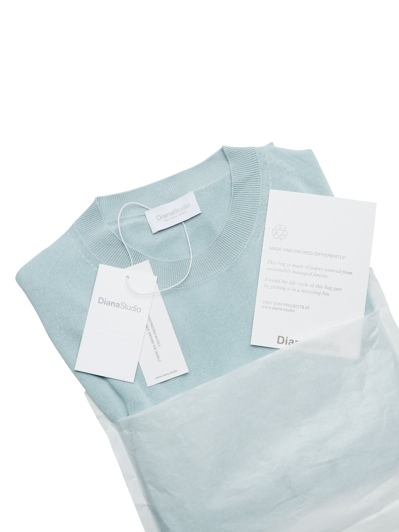 T-shirt in Micromodal e Seta