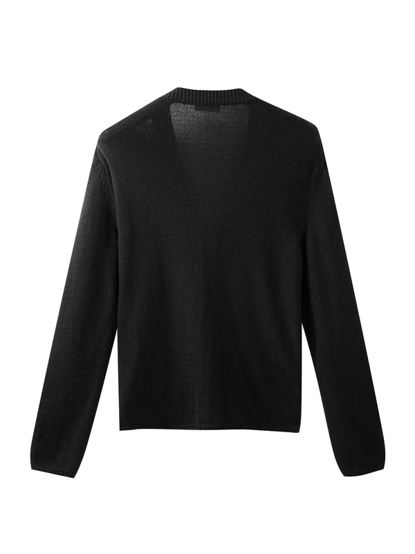 Cardigan over in Cotone