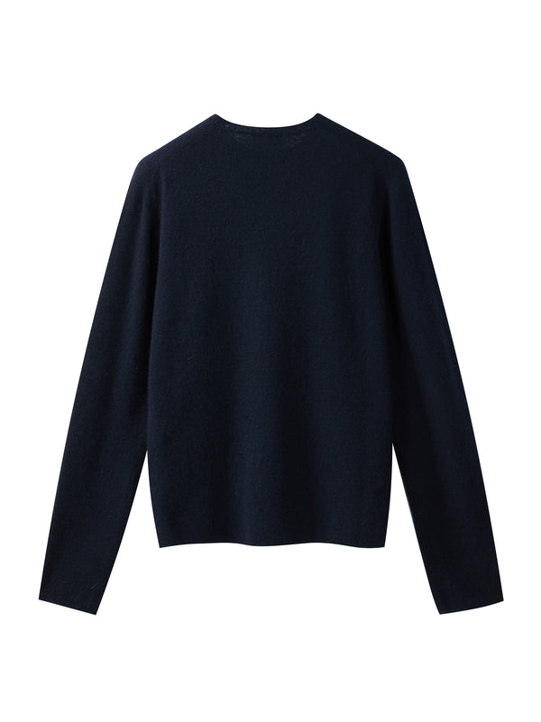Cashmere and Wool Crew Neck
