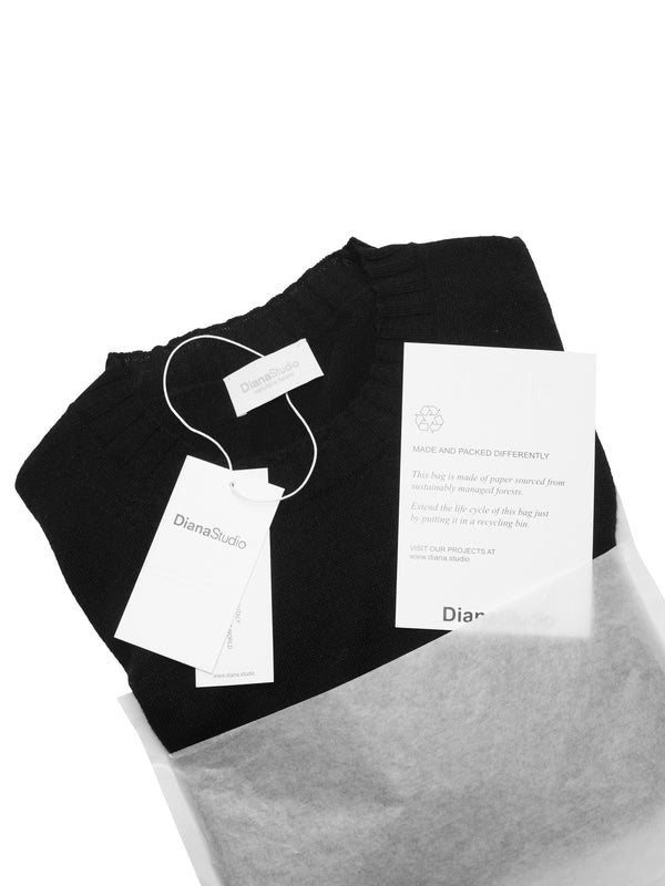 Girocollo in Lino e Cashmere