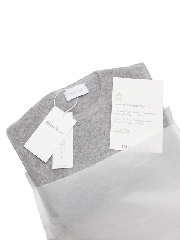 Girocollo ultra leggero in Cashmere e Lana