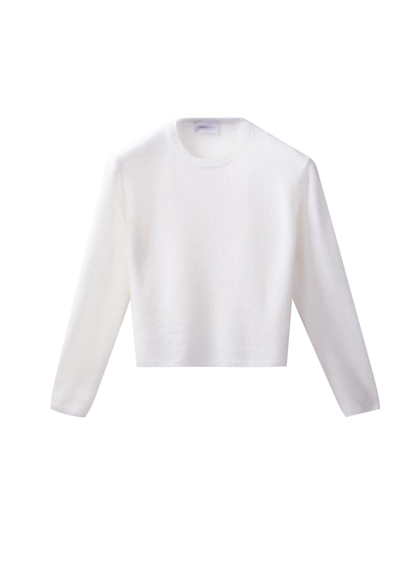 Girocollo ultra leggero in Cashmere e Lana