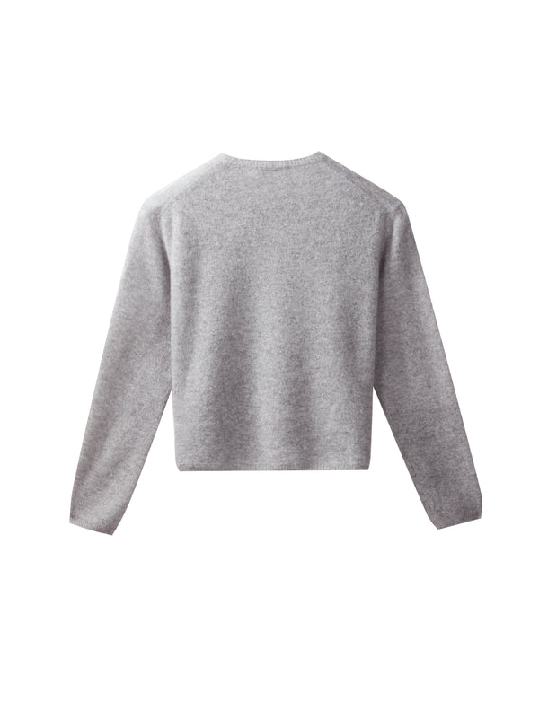 Girocollo ultra leggero in Cashmere e Lana