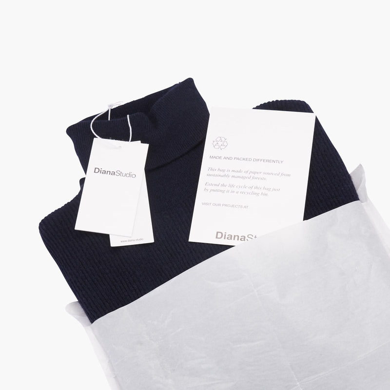 Dolcevita in Cashmere - Variante Blu Navy - Immagine 5