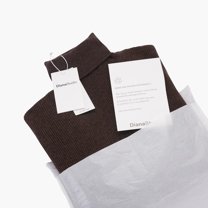 Dolcevita in Cashmere - Variante Tabacco/Marrone - Immagine 4