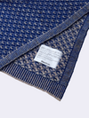 Circular Blanket with Jacquard Pattern