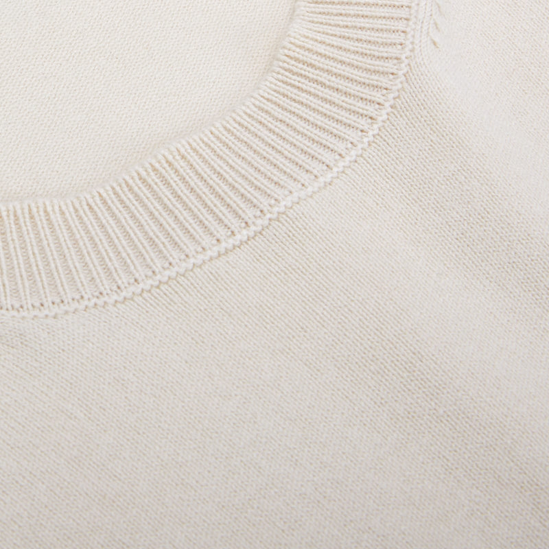 T-Shirt in Maglia - Variante Ecru - Immagine 4