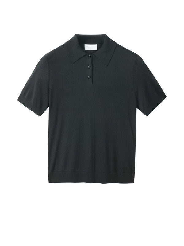 Polo in Micromodal e Seta