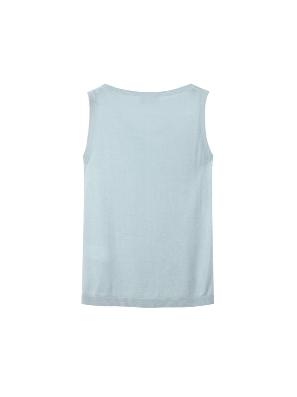 Tank top in Micromodal e Seta