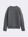 Cardigan aus reiner Wolle mit Filzeffekt