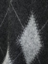 Schal im Argyle-Muster aus Superkid Mohair