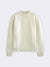 Boxy-Rundhalsshirt aus reiner Wolle