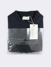 Boxy crew-neck sweater in pure wool