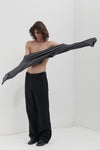 Scollo a V in Lana Merino extrafine e Cotone organico