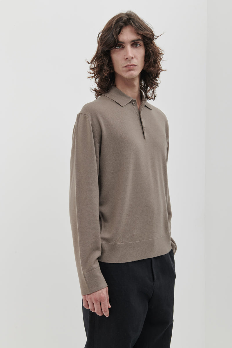 Polo in Cashmere e Lana Merino extrafine