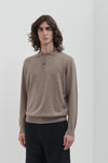 Polo shirt in 100% extra-fine Merino wool