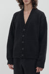 Cardigan oversize con lavorazione Casentino