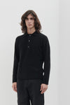 Polo bouclé misto Lana Merino