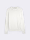 Cotton and Cashmere Crew Neck Sweater