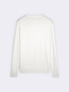 Cotton and Cashmere Crew Neck Sweater
