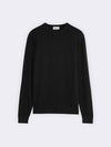 Cotton and Cashmere Crew Neck Sweater