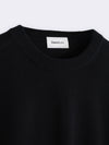 Cotton and Cashmere Crew Neck Sweater