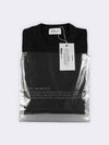 Cotton and Cashmere Crew Neck Sweater