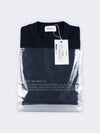 Cotton and Cashmere Crew Neck Sweater