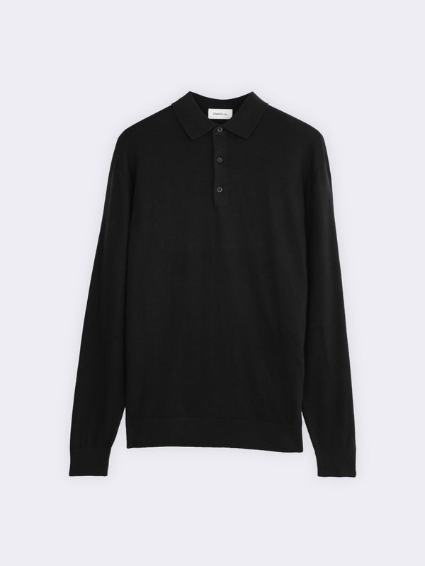 Polo in Cotone e Cashmere