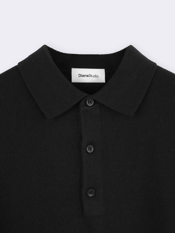 Polo in Cotone e Cashmere