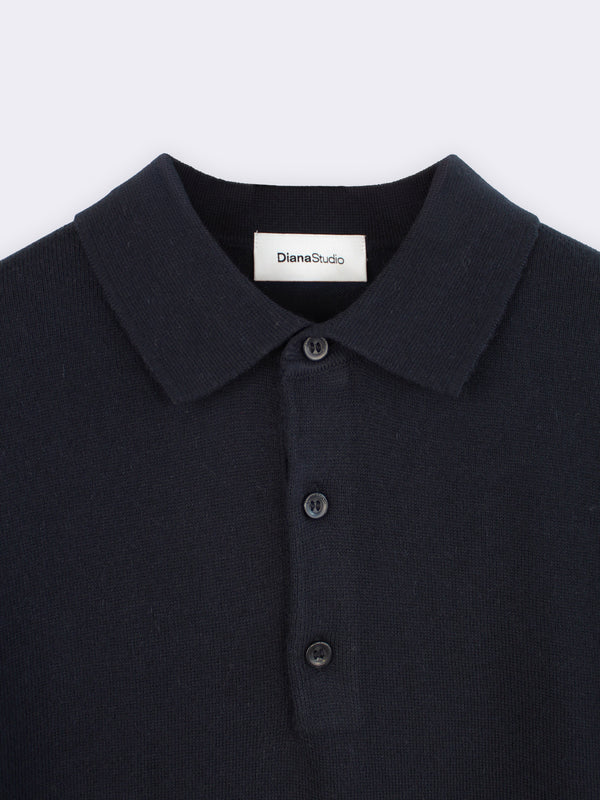 Polo in Cotone e Cashmere