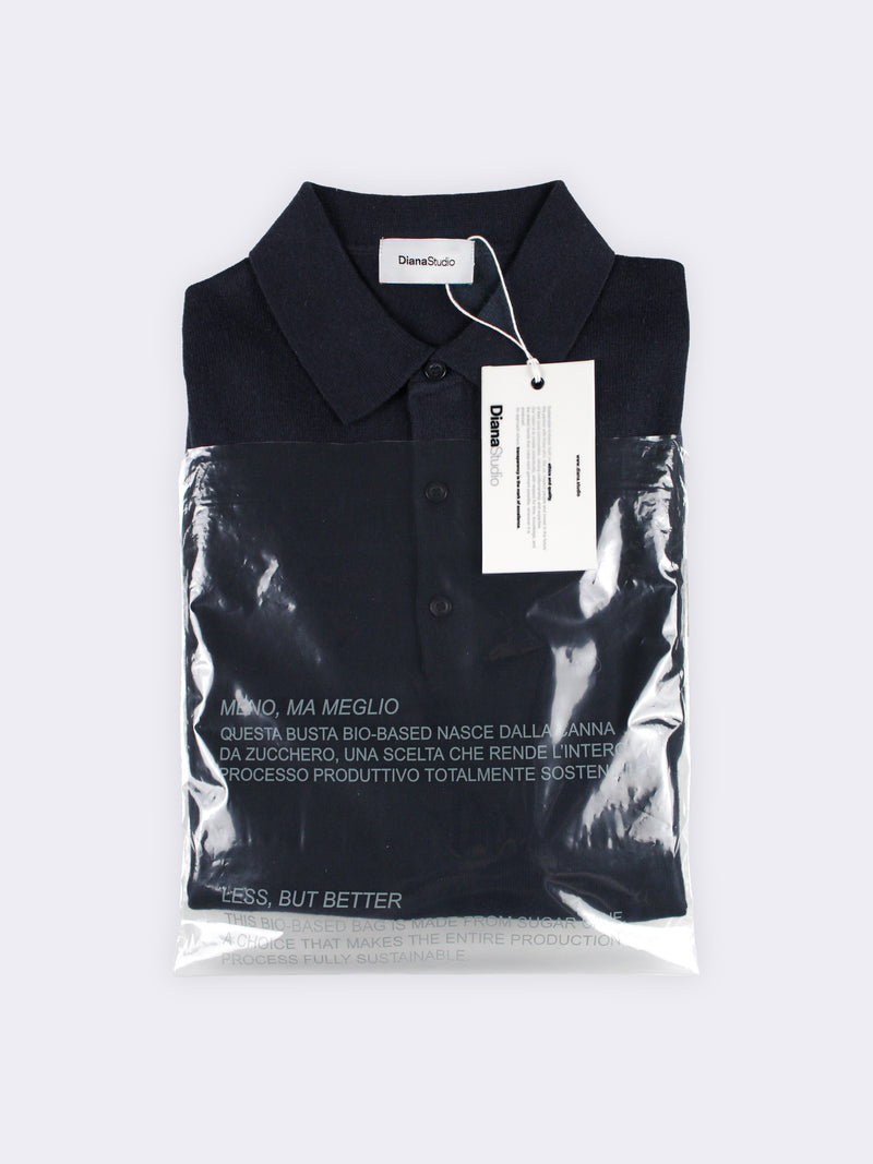 Poloshirt aus Baumwolle und Kaschmir